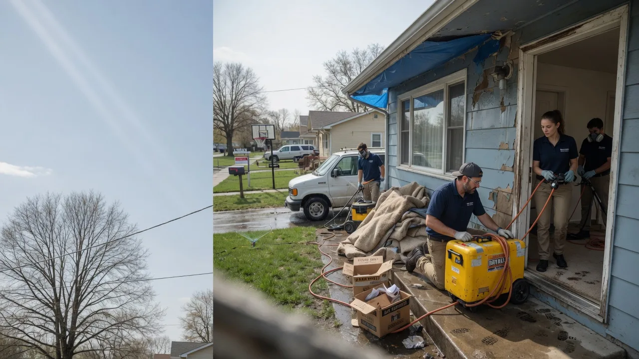 Basement Flood Cleanup in Espanola, NM near me